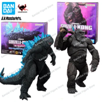 In Stock Bandai S.H.MonsterArts SHM Godzilla King Kong The New Empire Animation Action Figure Toy Gift Model Collection Hobby