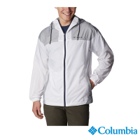 Columbia 哥倫比亞 男款-UPF40防曬風衣-白色 UWE07570WT (2023春夏)