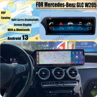 14.9 Inch Car Radio Stereo Receiver Android Screen For Benz GLC W205 2015 2016 2017 2018 GPS Navigation Multimedia IPS Head Unit