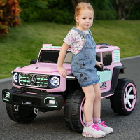 兒童電動車四輪越野車男女小孩嬰兒童遙控玩具汽車可坐人超大號