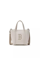 MLB BASIC PU WINDOW TOTE BAG BOSTON RED SOX