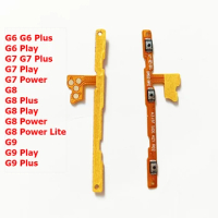 2Pcs Power On Off Volume Key Button Flex Cable Ribbon For Motorola Moto G5 G5S G6 Play G7 Plus G8 Power Lite G9