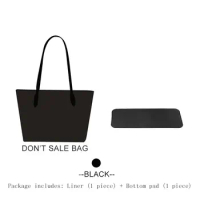 HAVREDELUXE Bottom Pad For Coach Tote Bag City33 Handbag Base Shaper Black Purse Insert Storage Lining Bag Organizer