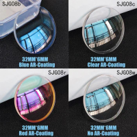 32*6mm Double Dome Sapphire Crystal AR Coating For SRP777 SRPC25K1 SRPC91 SRPA21 SNA411 SRPB51 SUN019 SUN023 SNA225 Mod Parts