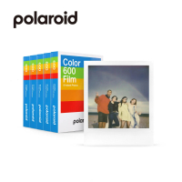 【Polaroid 寶麗來】600型 彩色白框相紙-40張(D6F6)