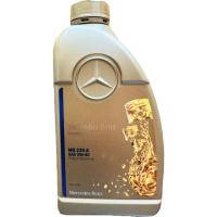 【Mercedes-Benz 賓士】Genuine Engine Oil MB 229.5 5W-40 機油(整箱1LX12入)