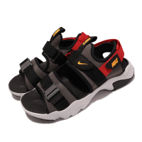 Nike 涼鞋 Canyon Sandal 運動 男鞋 海外限定 夏日穿搭 輕便 魔鬼氈 灰 黑 CI8797003