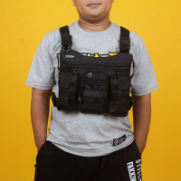 ( BISA COD ) CHEST BAG GEN 4 TAS DADA ROMPI BIKERS MULTIFUNGSI BAHAN CORDURA TEBAL DAN KUAT Pinggang