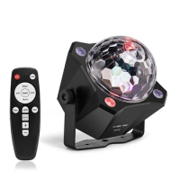 Party Lights Disco Ball Lights Dj Disco Lights Voice Controlled LED Lights 6 Colors Prom Christmas Birthday Karaoke Decoration