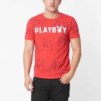 เสื้อยืดผู้ชาย   SKU P1MT229TB213RE สี แดง