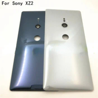 For Sony Xperia XZ2 H8216 H8266 H8276 H8296 Glass Battery Back Cover Rear Door Housing Case Replacement Parts