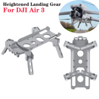 Gray Foldable Landing Gear for DJI Air 3 Extensions Heightened Gears Support Leg Protector Stand for DJI Air 3 Drone Accessories