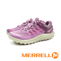 【MERRELL】女 ANTORA 3 GORE-TEX 防水輕量越野健行鞋 女鞋(紫綠)