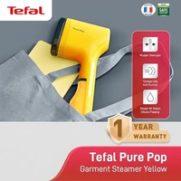 TEFAL Handheld Steamer / Setrika Uap Pure Pop Garment Steamer Yellow