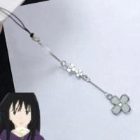 Cartoon Anime Kimi Ni Todoke From Me to You Keychain Kuronuma Sawako Kazehaya Shouta Cosplay Flower Pendant Phone Chain Gifts