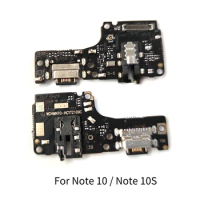 For Xiaomi Redmi Note 10 10S 10T Pro Lite 5G USB Charging Board Dock Port Flex Cable Repair Parts