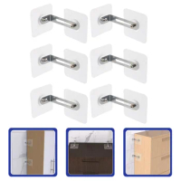 6 Pcs Anti-tip Cabinet Wall Anchors Bookshelf for Kids Child Proofing Furniture Protection