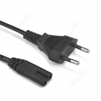 0.5-10m C7 EU Power Cord Euro Plug Power Supply Cable Extension Cable For XBox Classic CD Player Philips Apple TV Laptop