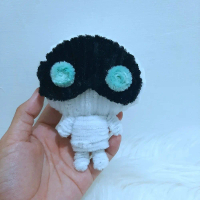 Ganci Karakter Wootteo Seokjin dari kawat bulu