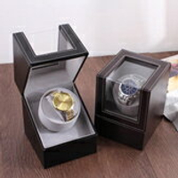 搖錶器 VIARICK單只手錶盒搖錶器電動機械錶自動上鍊盒機械錶手錶收藏盒 雙十一購物節