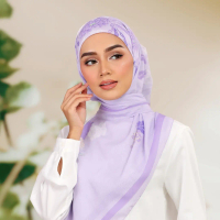 Tigerorchids - April Tudung Bawal Cotton - 45 inch Square  Hijab