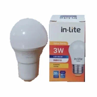 Lampu Led Inlite INB010 3W Warm White (Kuning)