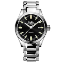 BALL 波爾錶官方授權B5 Engineer M Marvelight機械腕錶-黑43mm/ NM2128C-S1C-BK