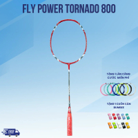 Vợt Cầu Lông Flypower Tornado 800 Chính Hãng Lối Chơi Thiên Công Có Giấy Bảo Hành Tặng Cước + Cuốn C