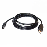 INLINE CONTROLLER ILC 200 IB (PAC) USB TO MINI-DIN 6 PIN MD6 ADAPTER RS232 SERIAL COMMUNICATION CABLE WITH FTDI FT232RL CHIP