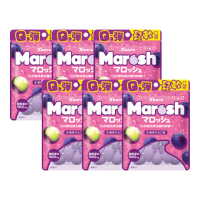 【Kanro 甘樂】Marosh軟糖-葡萄汽水口味 盒裝(50gx6包/盒)