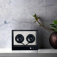 Nordic Home Hi-Fi Bookshelf Transparent Bluetooth Speakers Retro Wireless Subwoofer Creative Acoustics AUX Computer Loudspeaker