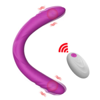 Realistic Dildo Vibrator for Women Double Vibrator Wireless Remote Control G-spot Vibrator Sex Toys for Adults Soft Masturbator