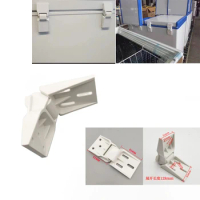 2PCS Refrigerator Small Counterbalance Chest Freezer Door Plastic Hinge 95°-110° Open