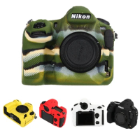 Soft Rubber Silicon Case Body Cover Protector Frame Skin for Nikon D850 DSLR Camera