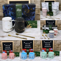 Hampers Lebaran Cangkir Mug Sendok Piring keramik souvenir idul fitri