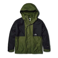 【The North Face】男 M 78 RAIN TOP JACKET 戶外休閒防風防水外套.夾克(5JZJ-PIB 森林綠)