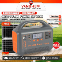 Solar lighting system Portable Solar Panels Charging Generator Power System 400W Home Outdoor Campin