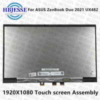 18100-1401 14.0 1920X1080 IPS EDP LCD Screen Assembly With Touch For ASUS ZenBook Duo 2021 UX482 UX 482 UX482EA UX482EG Screen
