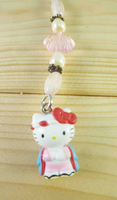 【震撼精品百貨】Hello Kitty 凱蒂貓 限定版手機吊飾-北海道(貝殼粉) 震撼日式精品百貨