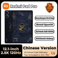 Redmi Pad Pro Tablet Joint Model 2024 2 Gen Snapdragon 7s 12.1-inch 120Hz 2.5K HD Screen 4 Speakers 10000mAh Xiaomi HyperOS