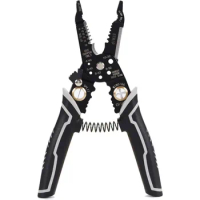9-in-1 Multi-Function Wire Cutter Tool with Stripping Crimping Functions - Professional Wiring Tool for Electricians Pliers