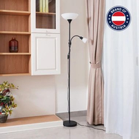 MJ AZKO Eglo Up-Ii Lampu Lantai Standing Floor Light Lampu Tiang Dekorasi Lampu Berdiri Murah Hitam