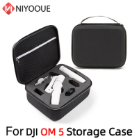 Storage Bags For DJI OM 5 Black Durable Carrying Case For DJI OM5/Osmo Mobile 5 Handheld Gimbal Accessories Simple Portable Bag