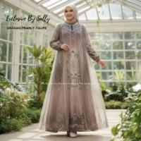 READY STOK PROMO Sally Scarf- RONA GRADASI / Gradient Dress Couple Series, FULL PRINTING - Exclusive