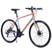 US Stock 21 Speed Hybrid Bike Disc Brake 700 C Road Bike For Men Women's City Bicycle