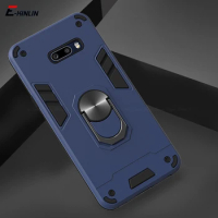 Armor Phone Case For LG V60 V50S G8X ThinQ 5G Shockproof Car Magnetic Holder Back Cover