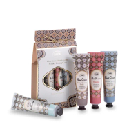 【SABON】官方直營 經典暢銷護手霜30ml四入禮盒(綠玫瑰+ 白茶+茉莉花語+經典PLV*各30ml)