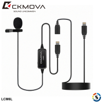 CKMOVA LCM6L (Lightning) 全向電容式領夾式麥克風