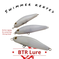Swimmer glue stick 5cm Putih Lure hampala killer
