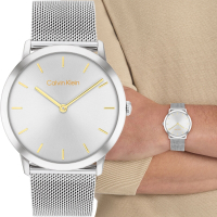 Calvin Klein CK Exceptional 中性錶 米蘭帶手錶 送禮推薦-37mm 25300001
